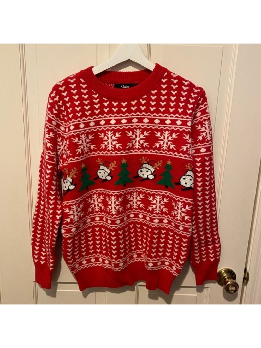 iClosam Holiday / Christmas Ski Sweater Very Soft! SIZE MED